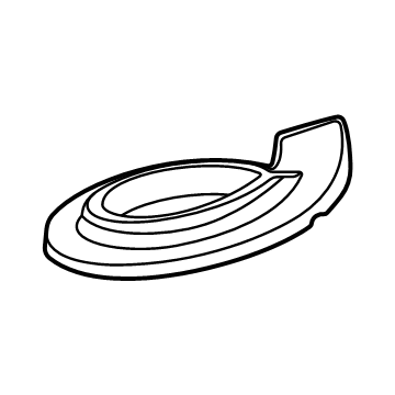 Lincoln LC5Z-5536-A Pad - Anti-Squeak