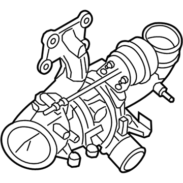 Ford CJ5Z-6K682-F Turbocharger Assembly