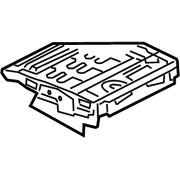Mercury 6L2Z-7863100-AC Frame And Spring - Front Seat Cushion