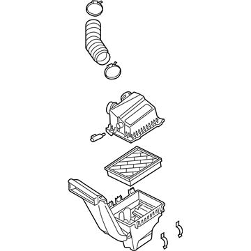Lincoln K2GZ-9600-E Cleaner Assembly - Air