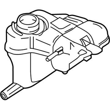 Mercury BE5Z-8A080-B Tank Assembly - Radiator Overflow