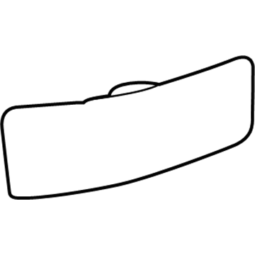 Ford 7L3Z-17K707-E Glass Assembly - Rear View Outer Mirror