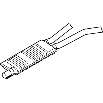 Ford FR3Z-5A289-J Resonator Assembly