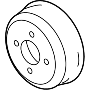 Ford 6L2Z-8509-AA Pulley - Water Pump