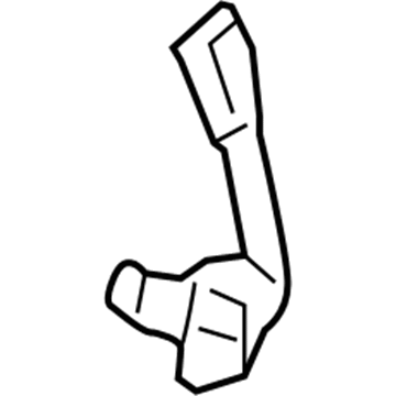 6L3Z-1861203-AB Ford Retractor Assembly Buckle, Front Driver Side Illustration 1 of 1