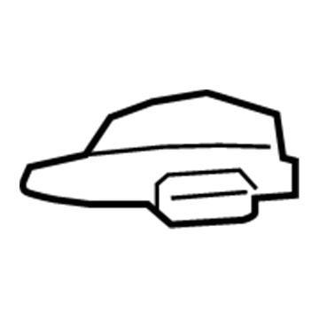 DA5Z-19A391-A Ford Microphone, Rear Driver Side Illustration 1 of 1