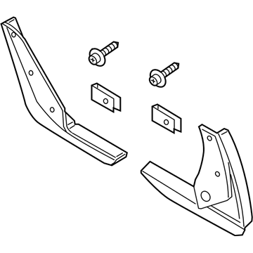 Ford Mud Flaps - FT4Z-16A550-BA
