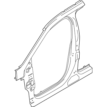Lincoln FA1Z-58211A10-A Frame - Door