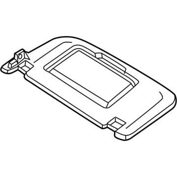 Lincoln R2TZ-5804104-CA Sunvisor