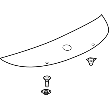 Lincoln DP5Z-5442512-A Moulding