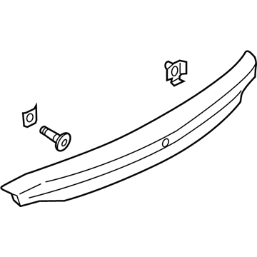 Lincoln DP5Z-54402A30-AA Applique - Rear Panel