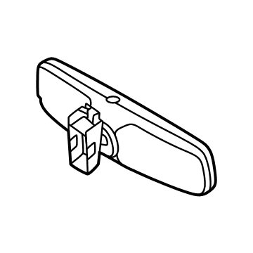 Lincoln LU5Z-17700-C Mirror Inside