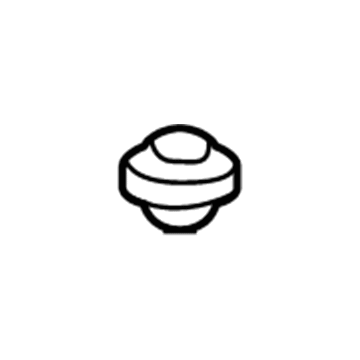 Ford 8L8Z-8125-B Radiator Lower Insulator 8L8Z-8125-B Ford Radiator Lower Insulator Illustration 1 of 1