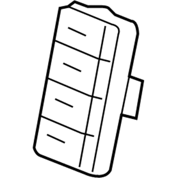 Lincoln 7H6Z-9C888-DA Switch Assembly - Control