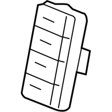 Lincoln 7H6Z-9C888-GA Switch Assembly - Control