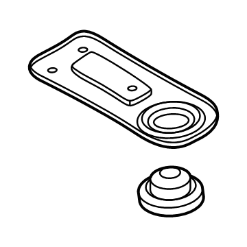 Ford JR3Z-8A193-A Bracket - Radiator Upper