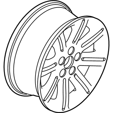 Ford BA8Z-1007-B Wheel Assembly