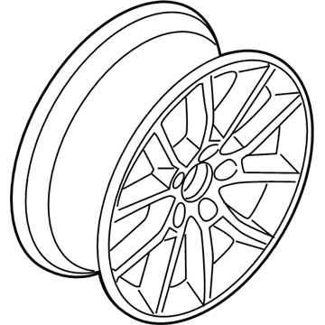 Ford DA8Z-1007-G Wheel Assembly