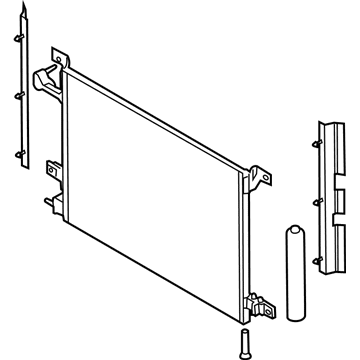 Ford BR3Z-19712-A Condenser Assembly