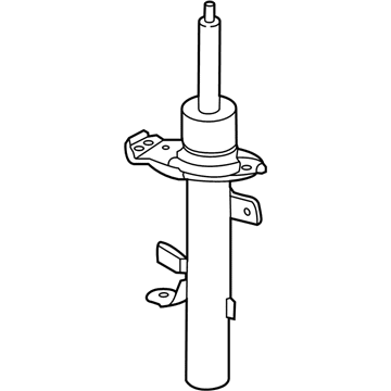 Lincoln EJ7Z-18124-G Shock Absorber Assembly - Front