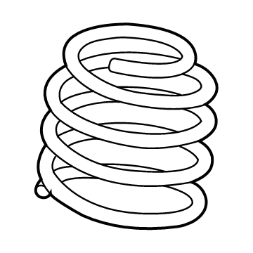 Lincoln EJ7Z-5310-F Spring - Front
