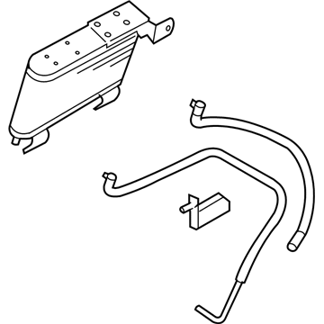 Ford Explorer Sport Trac Transmission Oil Cooler - AL2Z-7A095-A
