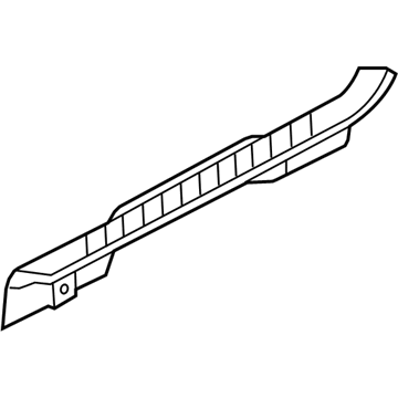 Mercury 8L8Z-7813208-AC Plate - Door Scuff