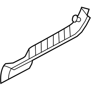 Mercury 8L8Z-7813228-AC Plate - Door Scuff