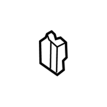 Ford -W716664-S439 Upper Center Pillar Trim Clip, Lower -W716664-S439 Ford Upper Center Pillar Trim Clip, Lower Illustration 1 of 1