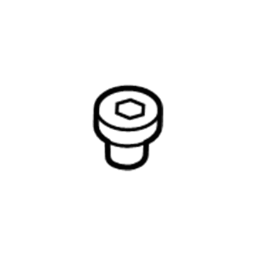 Ford -W714756-S300 Lower Trim Panel Retainer Clip -W714756-S300 Ford Lower Trim Panel Retainer Clip Illustration 1 of 1