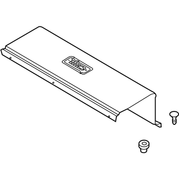Ford CV6Z-5445422-AA Battery Cover, Rear CV6Z-5445422-AA Ford Battery Cover, Rear Illustration 1 of 1