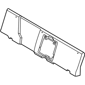 Ford CV6Z-10A687-AA Front Cover, Rear CV6Z-10A687-AA Ford Front Cover, Rear Illustration 1 of 1