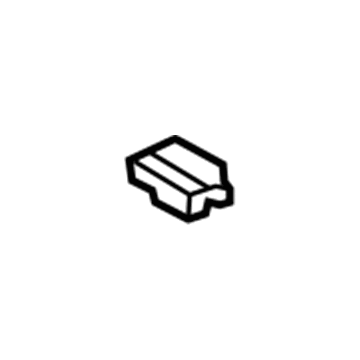 Ford -W712474-S439 Lower Center Pillar Trim Clip -W712474-S439 Ford Lower Center Pillar Trim Clip Illustration 1 of 1