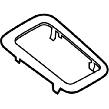 Ford D2BZ-7E391-BB Bezel