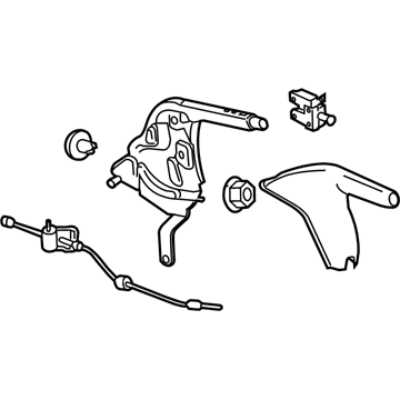 Ford C1BZ-2780-B Lever Assembly - Parking Brake