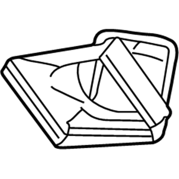 Lincoln 3W4Z-5401935-AA Deflector