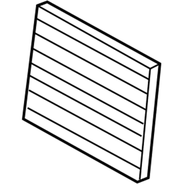 Ford BE8Z-19N619-A Filter - Odour And Particles