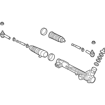 Ford 8L3Z-3504-BRM Remanufactured Gear Assembly - Steering