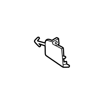 Lincoln RC5Z-17E811-AAPTM Tow Bracket Cover