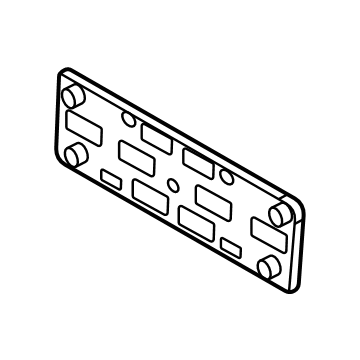 Lincoln RC5Z-17A385-AA License Bracket
