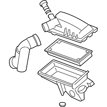 Mercury 5M6Z-9600-AA Cleaner Assembly - Air