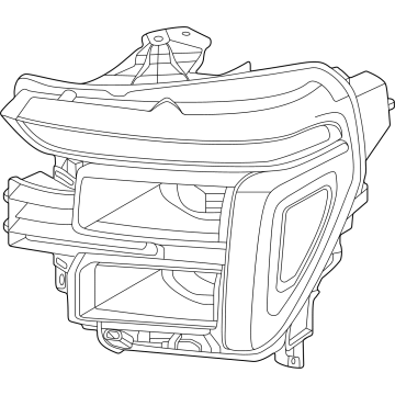 Ford RL3Z-13008-E Headlamp Assembly
