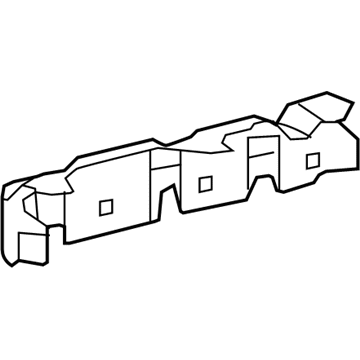 Lincoln 7L1Z-9K014-A Deflector - Stone