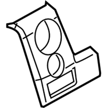 Ford CL3Z-1504338-AB Panel - Instrument