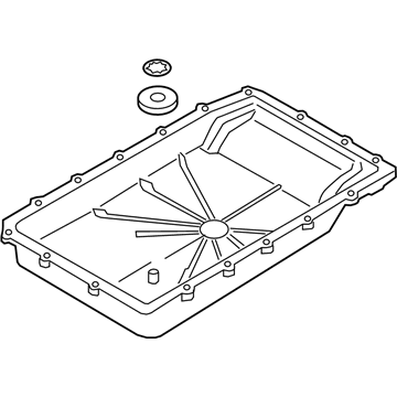 Ford HL3Z-7A194-C Pan Assembly - Transmission Oil