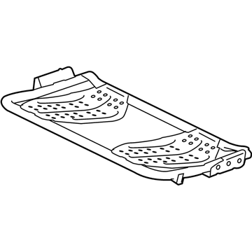 Ford DC3Z-2663161-B Frame And Spring - Rear Seat Cushion