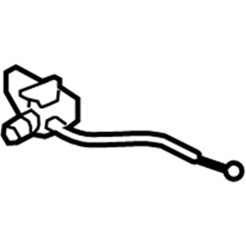 Lincoln MKS Hood Release Cable - AA5Z-16916-B
