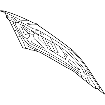 Lincoln CE9Z-16612-A Hood Assembly