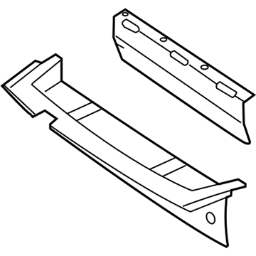 Ford 6L2Z-8349-AA Deflector - Air