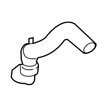 Lincoln Nautilus Coolant Reservoir Hose - LX6Z-8286-C
